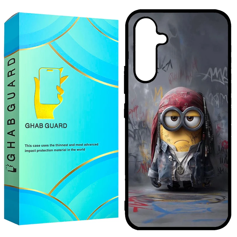 کاور قاب گارد طرح مینیون مدل GCHPA54 مناسب برای گوشی موبایل سامسونگ  Galaxy A54 5G