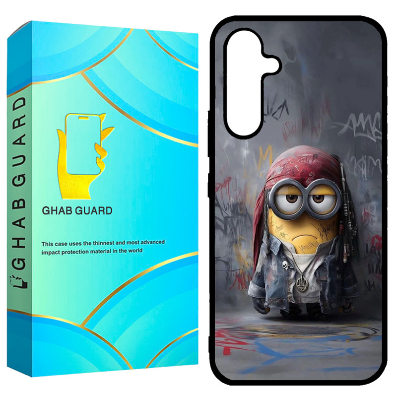 کاور قاب گارد طرح مینیون مدل GCHPA54 مناسب برای گوشی موبایل سامسونگ  Galaxy A54 5G