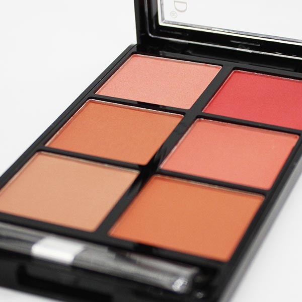 پالت رژ گونه رمانتیک برد مدل 6B V-Face Beauty Looks B پالت رژ گونه رمانتیک برد مدل 6B V-Face Beauty Looks B