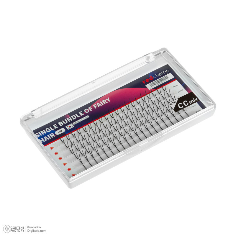 مژه مصنوعی رد چری مدل اسپایک سینگل کد 101