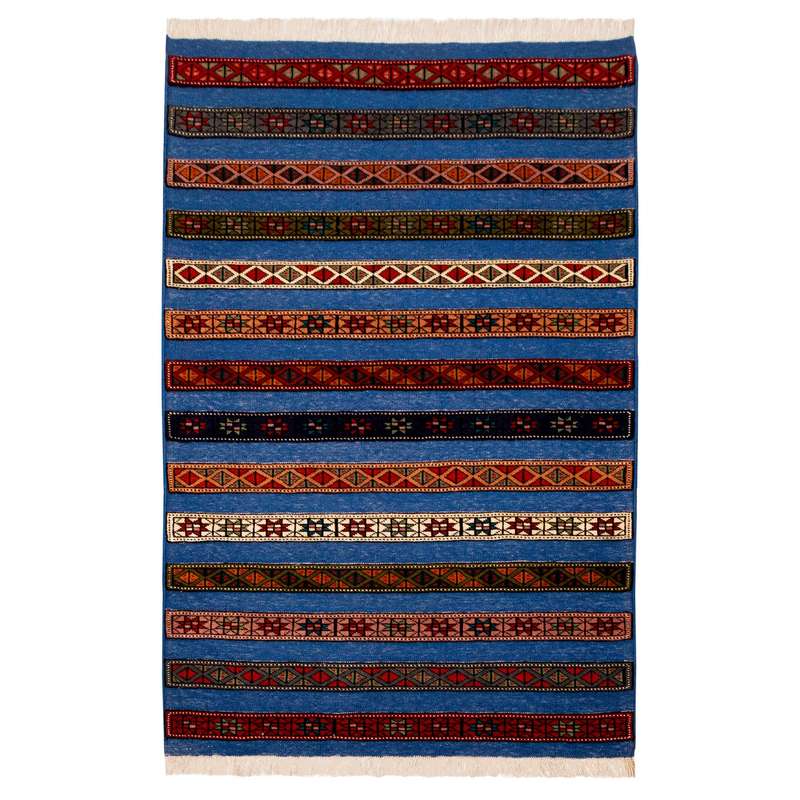 گلیم فرش دستباف ذرع و نیم سی پرشیا کد 171803