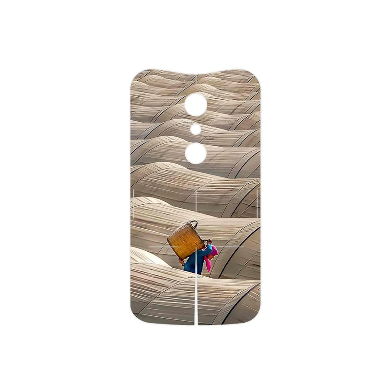 برچسب پوششی ماهوت مدل Strawberry Greenhouses مناسب برای گوشی موبایل موتورولا Moto G 2nd gen