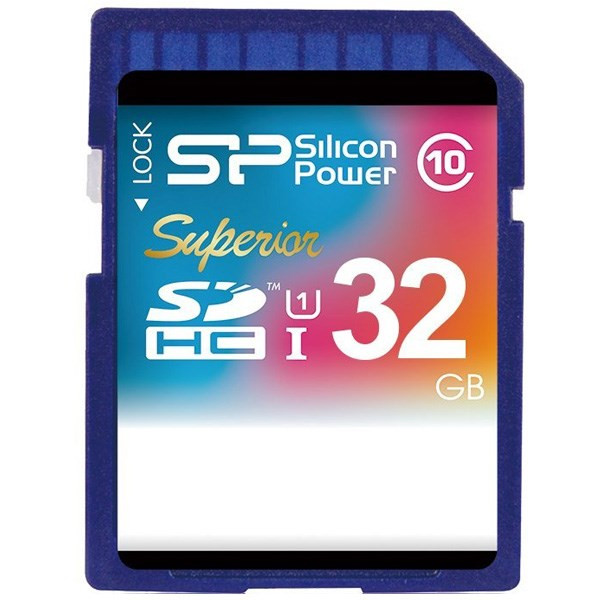 کارت حافظه ی SDHC سیلیکون پاور UHS-I کلاس 10 سوپریر - 32 گیگابایت