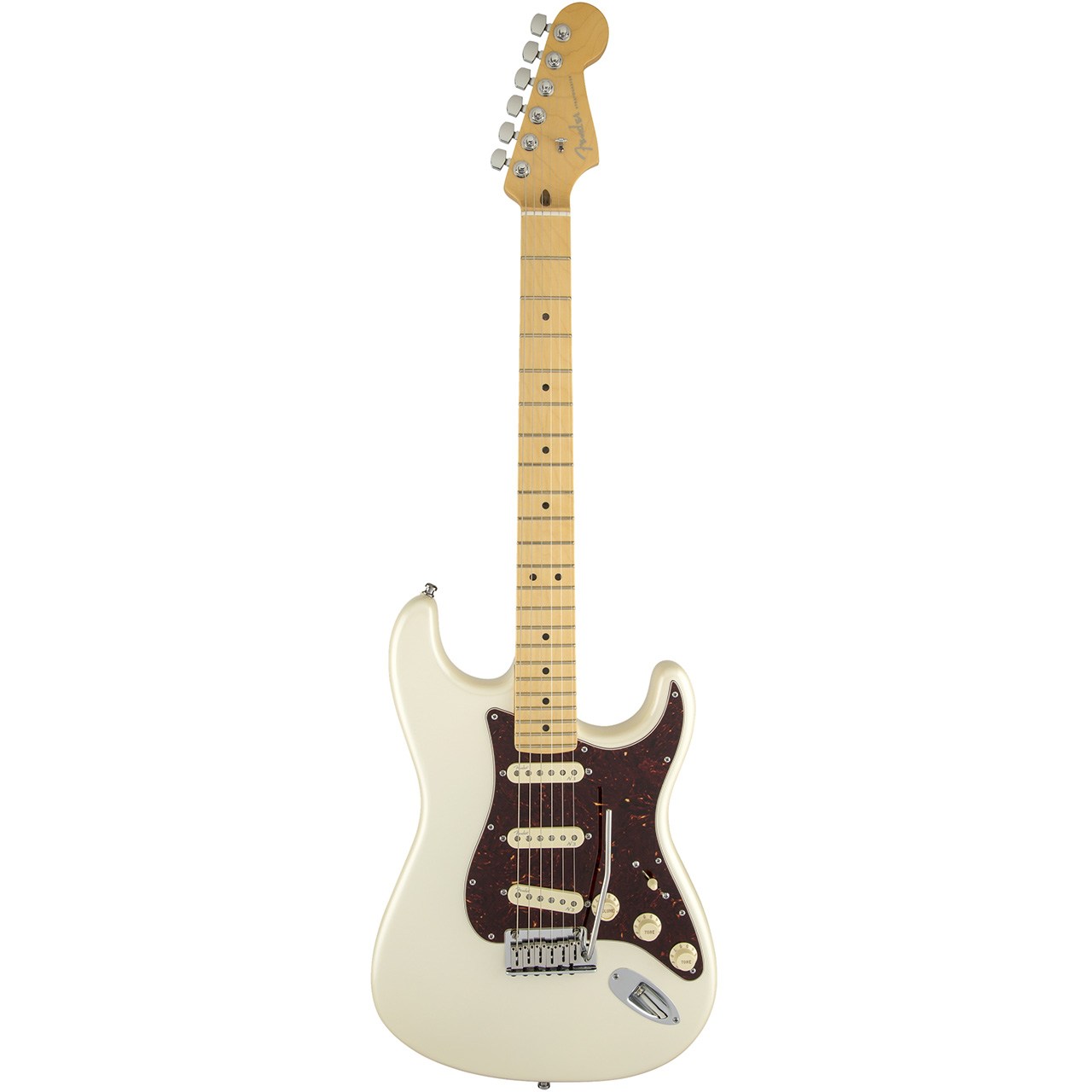گیتار الکتریک فندر مدل American Deluxe Stratocaster MN Olympic Pearl