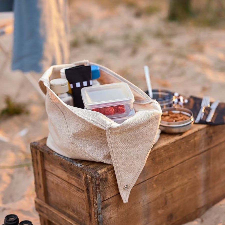 قاشق، چنگال و کارد سفری ایکیا مدل FINSKUREN به همراه کاور -  - 7