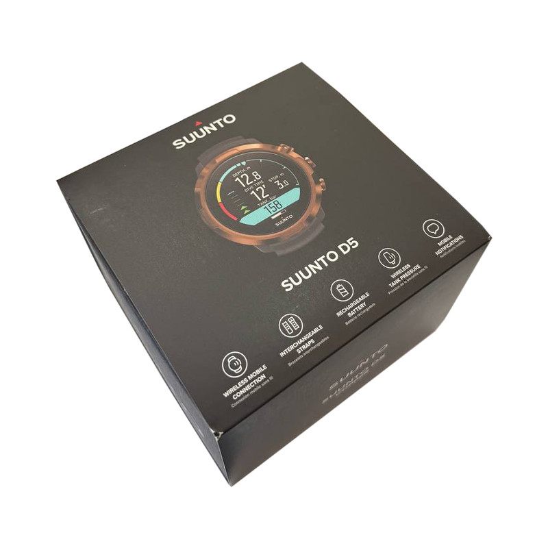 ساعت هوشمند 53 میلی متری سونتو مدل D5 کد SS050569000  با بند سیلیکونی به همراه دستگاه Tank POD