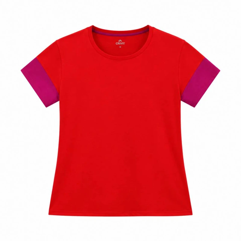 تی شرت ورزشی زنانه مدل moj CR497565
