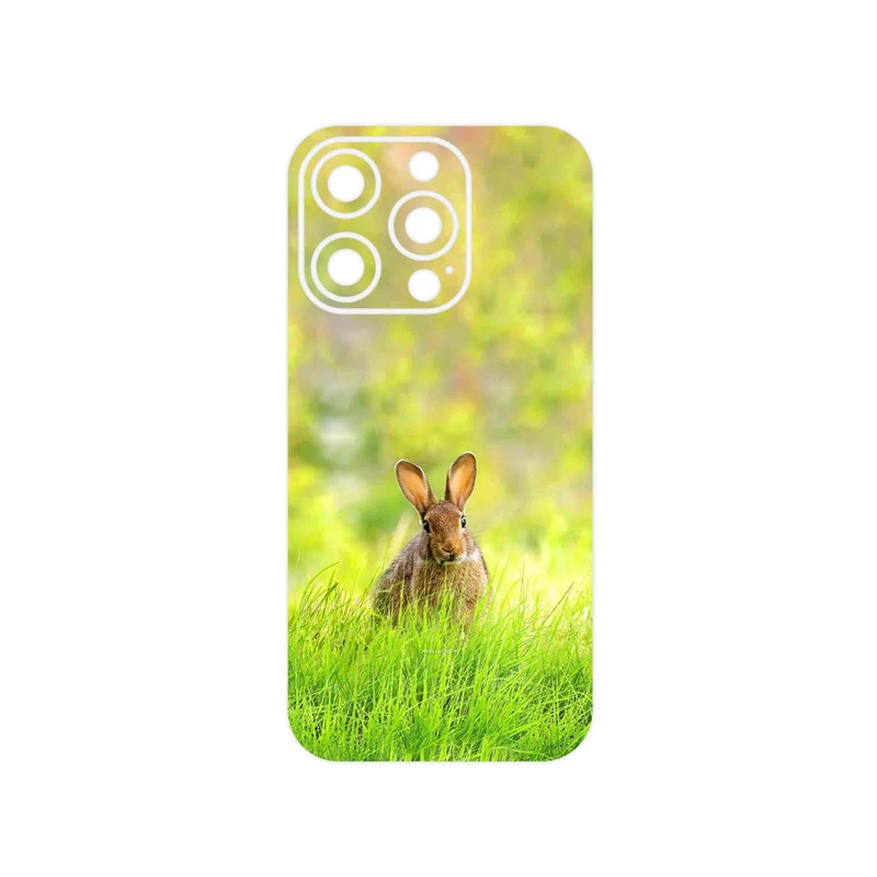 برچسب پوششی ماهوت مدل Rabbit مناسب برای گوشی موبایل اپل iPhone 14 Pro