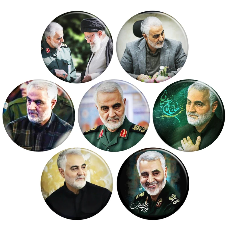 پیکسل گالری باجو طرح سردار سپهبد شهید حاج قاسم سلیمانی کد 36 مجموعه 7 عددی