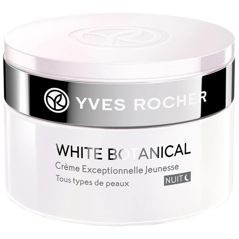 کرم جوان کننده شب ایو روشه مدل White Botanical حجم 50 میلی لیتر