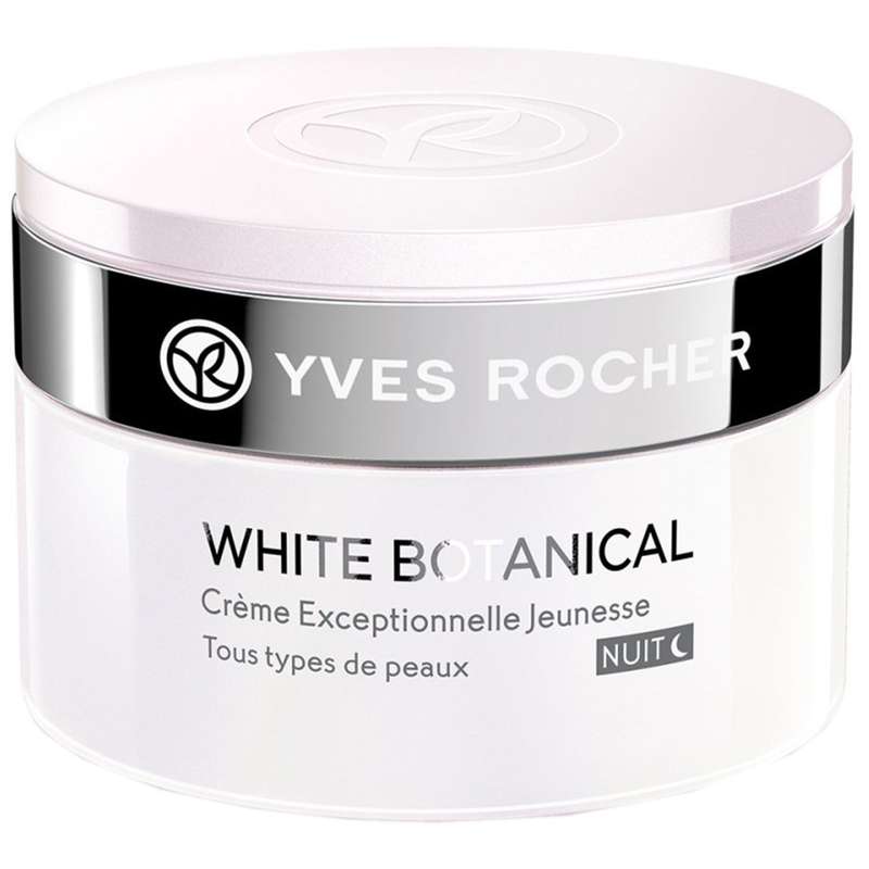 کرم ضد چروک شب ایو روشه مدل White Botanical حجم 50 میلی لیتر