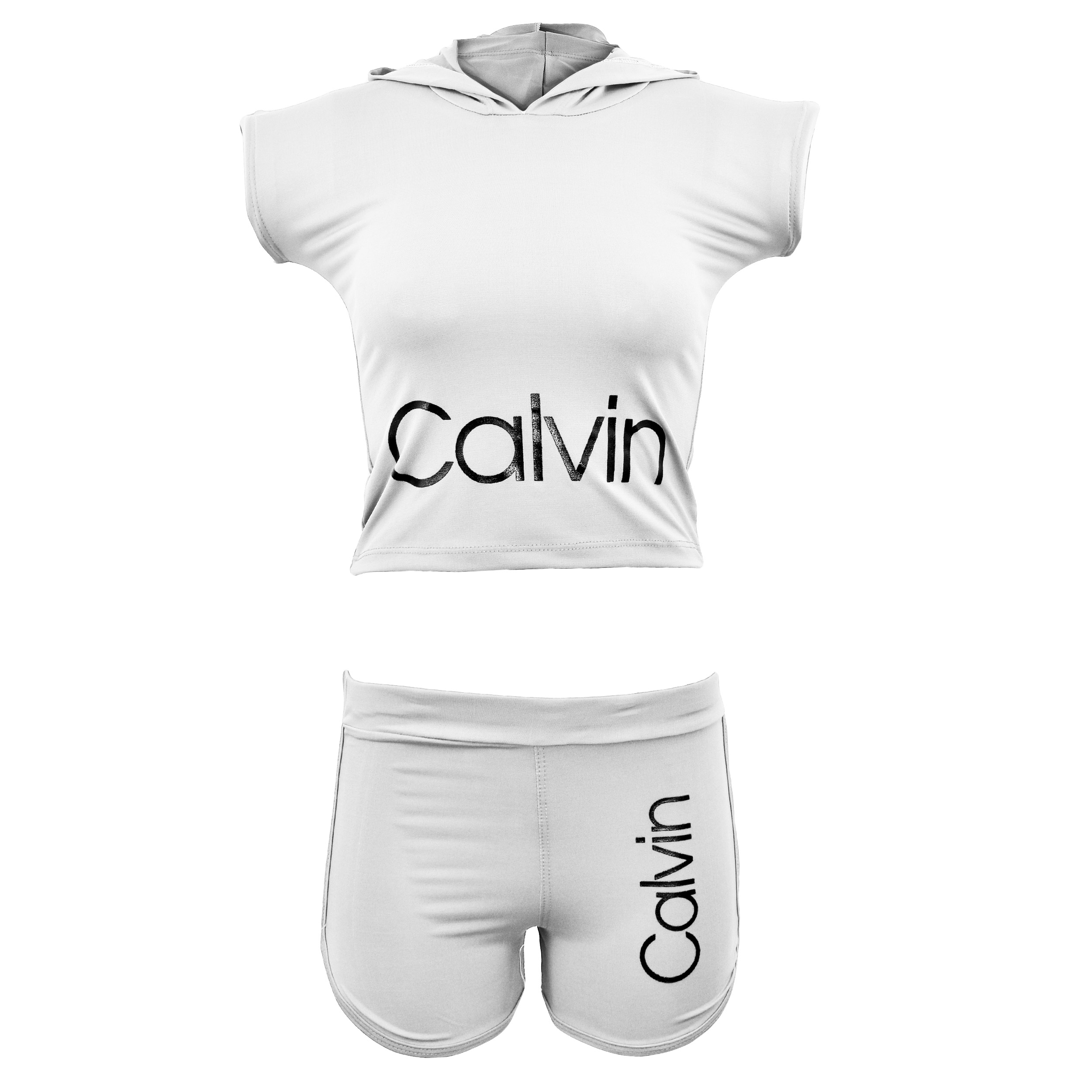 ست نیم تنه و شلوارک ورزشی زنانه کد CN-W