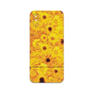 MAHOOT Yellow-Flower Cover Sticker for Xiaomi Redmi 9A