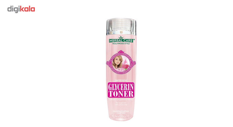تونر نرم کننده هالیوود استایل مدل Glycerin حجم 200 میل