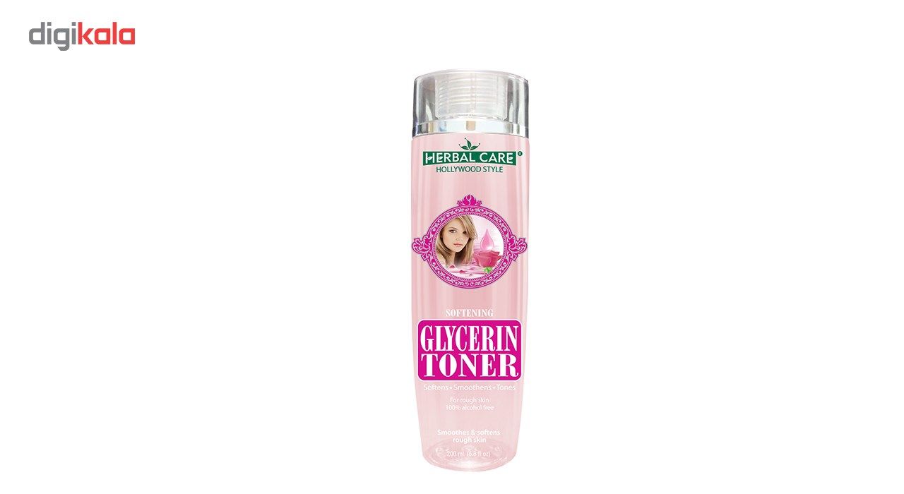 تونر نرم کننده هالیوود استایل مدل Glycerin حجم 200 میل -  - 2