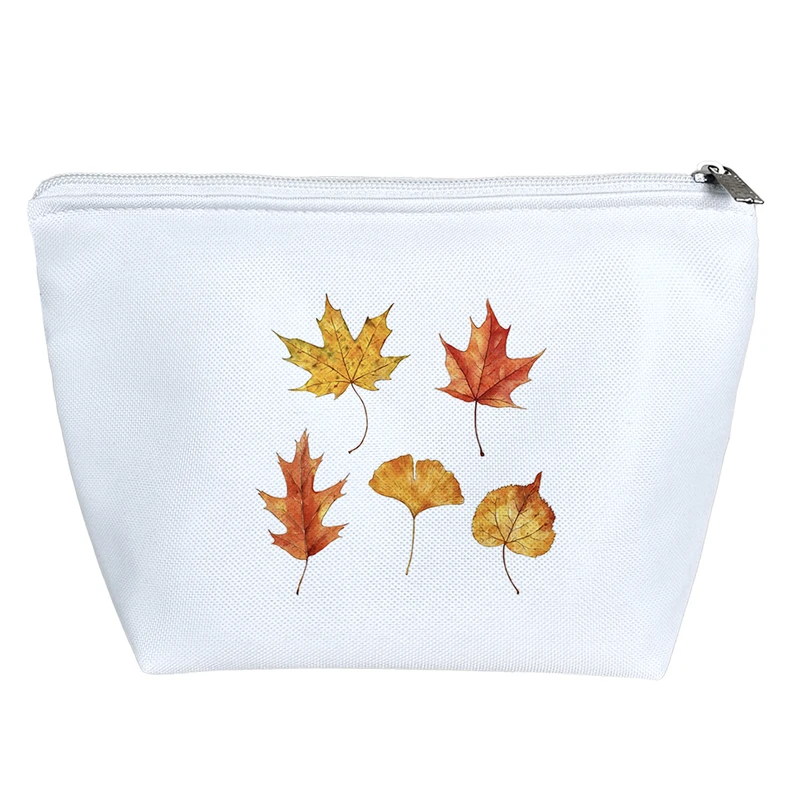 کیف لوازم آرایش دخترانه خندالو مدل برگ پاییزی کد H567