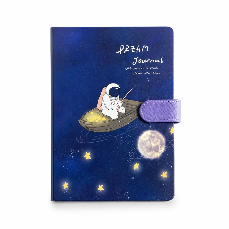 دفترچه یادداشت 130 برگ مدل فضانورد کد 01