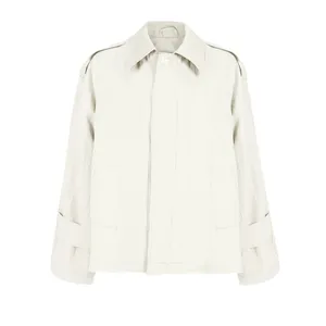 بارانی  زنانه سرژه مدل 228149 رنگ سفید