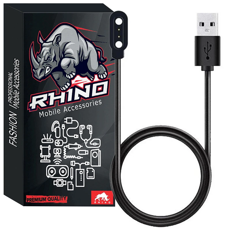 کابل شارژ راینو مدل R-Charger مناسب برای ساعت هوشمند گلوریمی M1 Pro