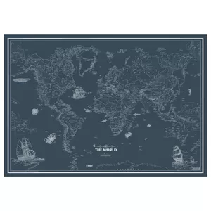 نقشه جهان انتشارات گیتاشناسی نوین کد 2001_SW