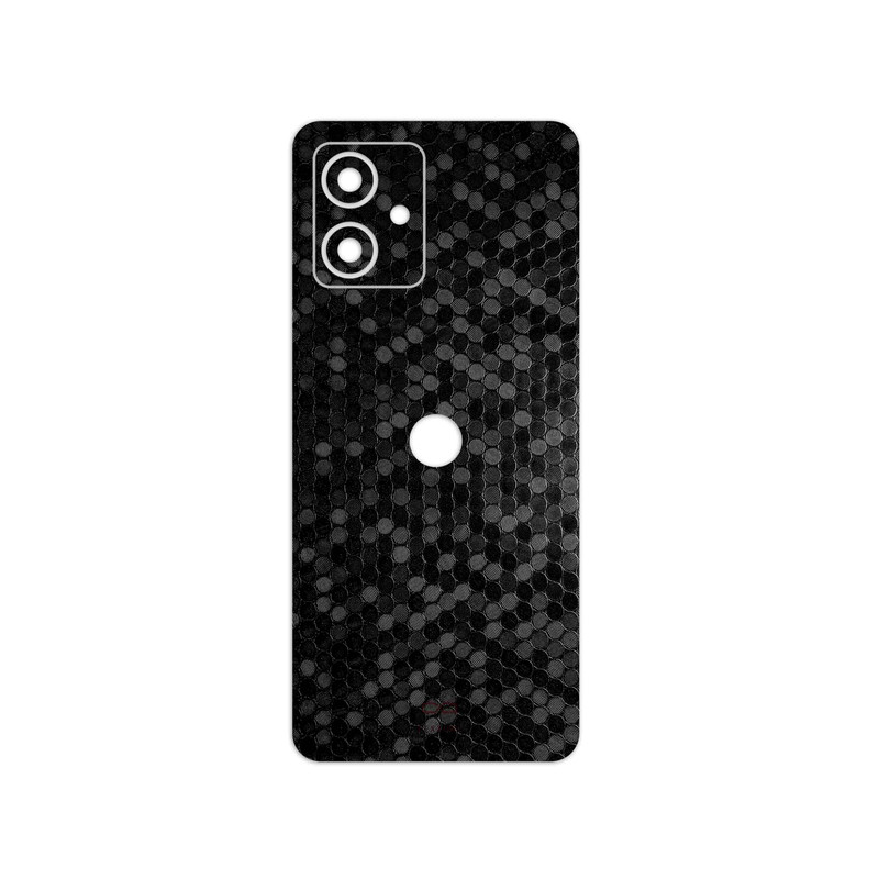 برچسب پوششی ماهوت مدل Honey-Comb-Circle مناسب برای گوشی موبایل موتورولا Moto G54
