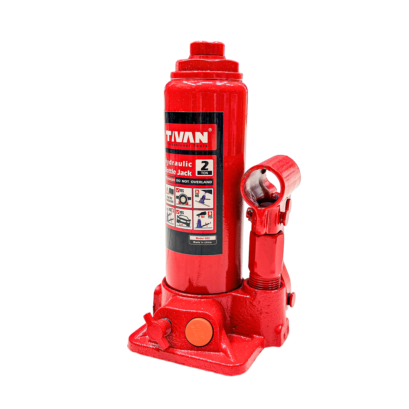 جک هیدرولیک خودرو تیوان مدل THJ-2 ظرفیت ۲ تن