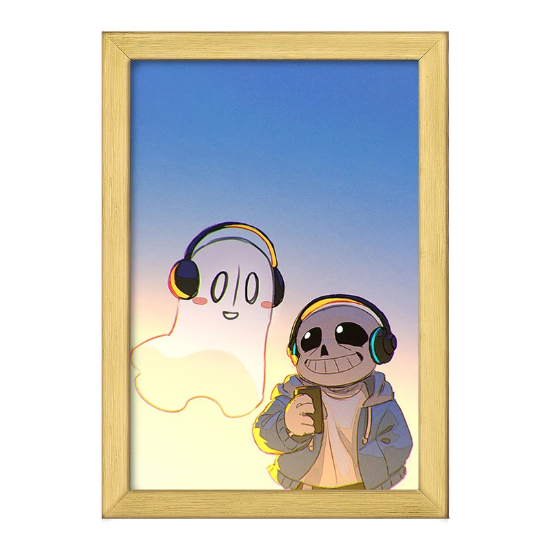 تابلو خندالو طرح بازی آندرتیل (Undertale) کد 31741