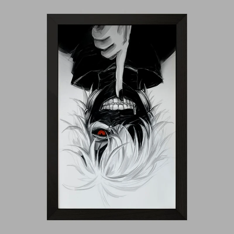 تابلو خندالو مدل کانکی کن انیمه توکیو غول Tokyo Ghoul  کد 11901