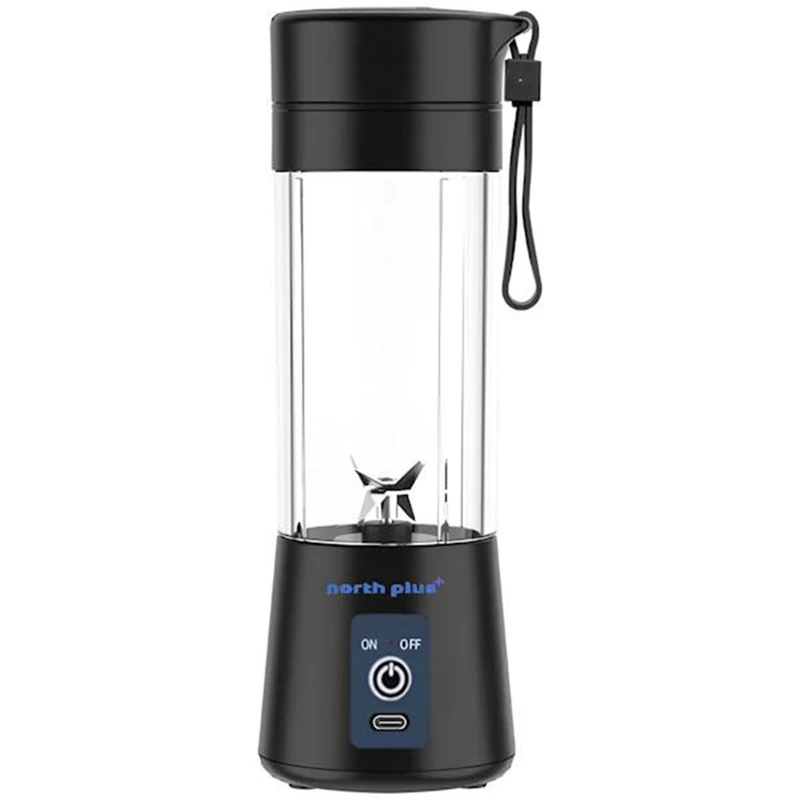 شیکر شارژی مدل north plus pro mix 220 گنجایش 0.38 لیتر