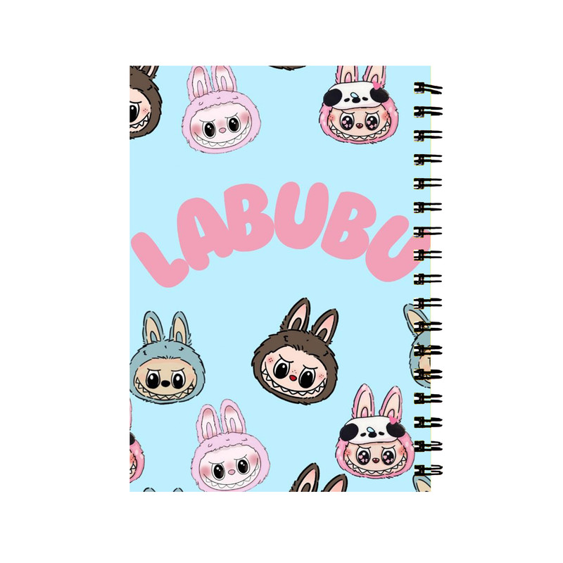 دفتر مشق 60 برگ طرح عروسک لابوبو کد 69