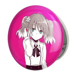 آینه جیبی خندالو طرح نانا انیمه نانای بی استعداد مدل تاشو کد 23785 