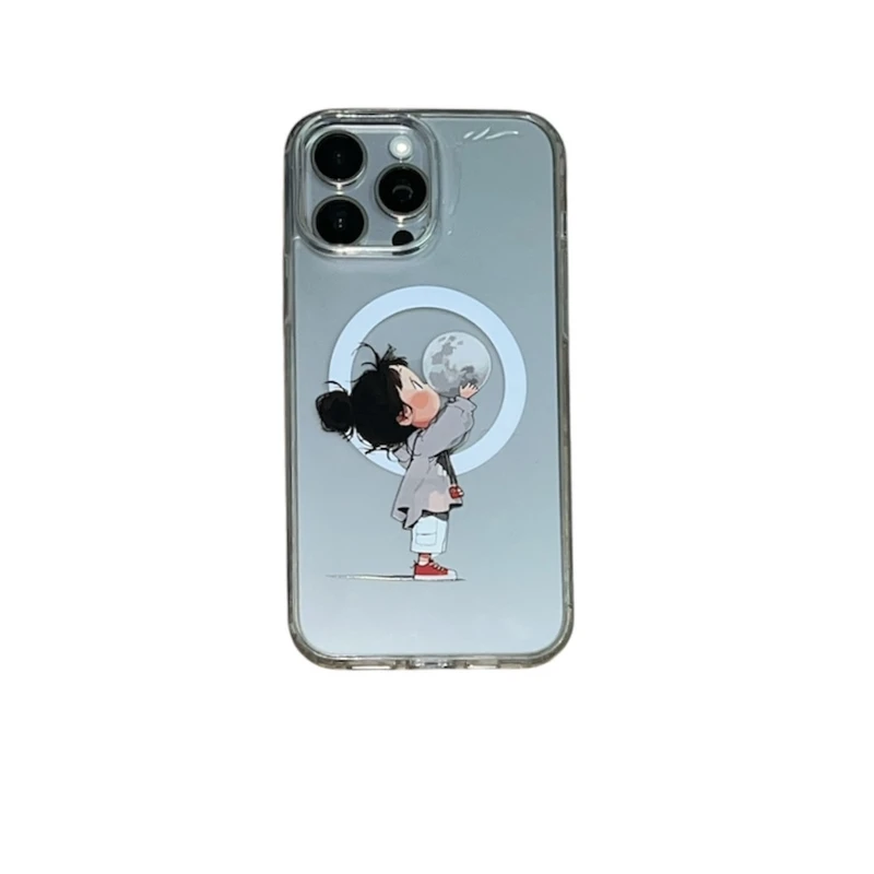 کاور طرح دختر کد 6767 مناسب برای گوشی موبایل اپل iphone 11 promax