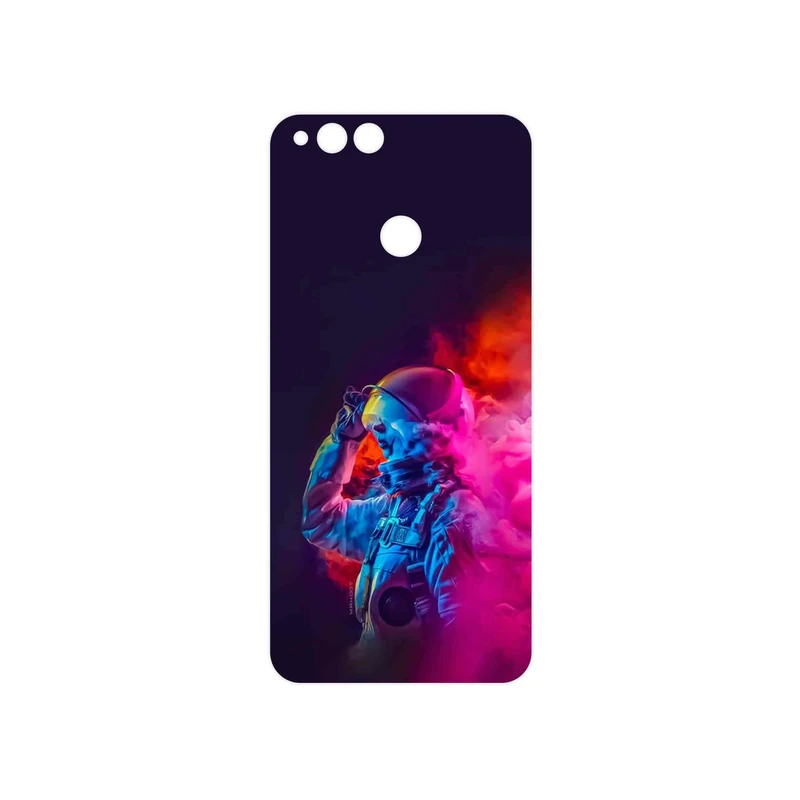 برچسب پوششی ماهوت مدل Smoke Rainbow Digital Art 1 مناسب برای گوشی موبایل آنر 7X