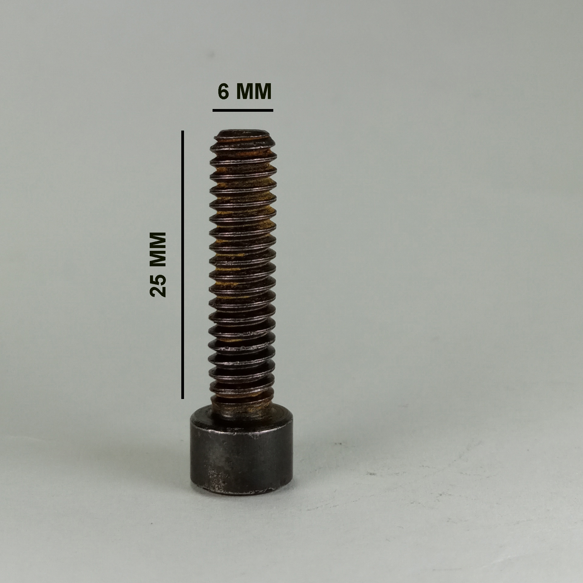 پیچ آلن مدل M6-25MM بسته 5 عددی