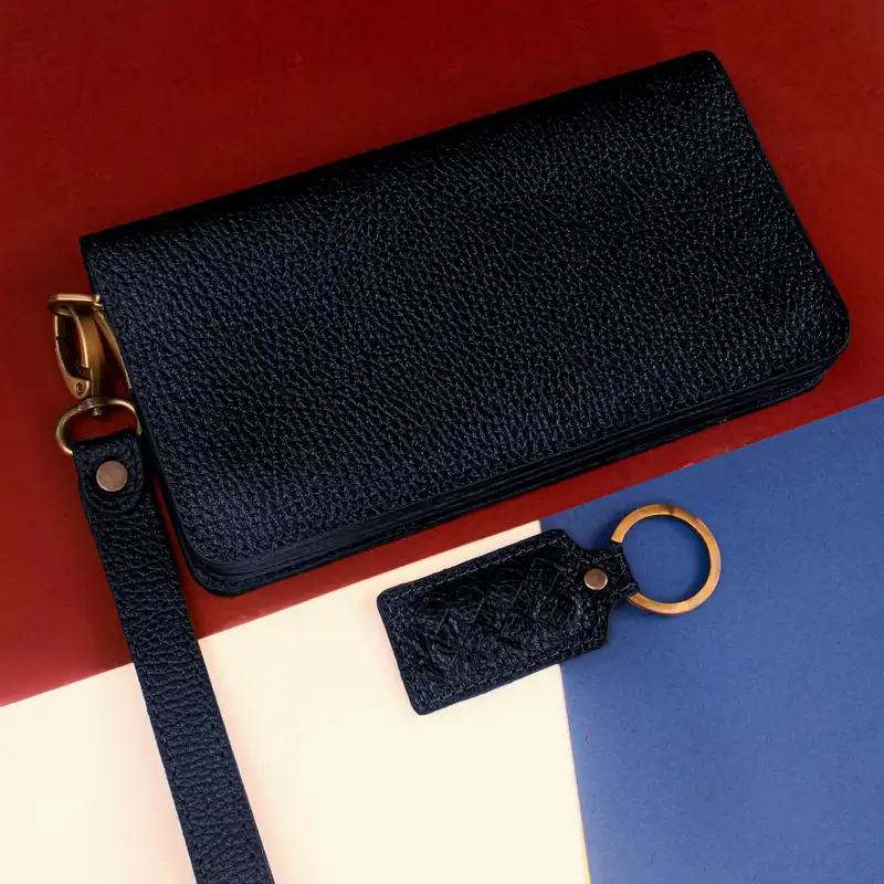 ست هدیه مردانه چرما اسپرت مدل 2HD