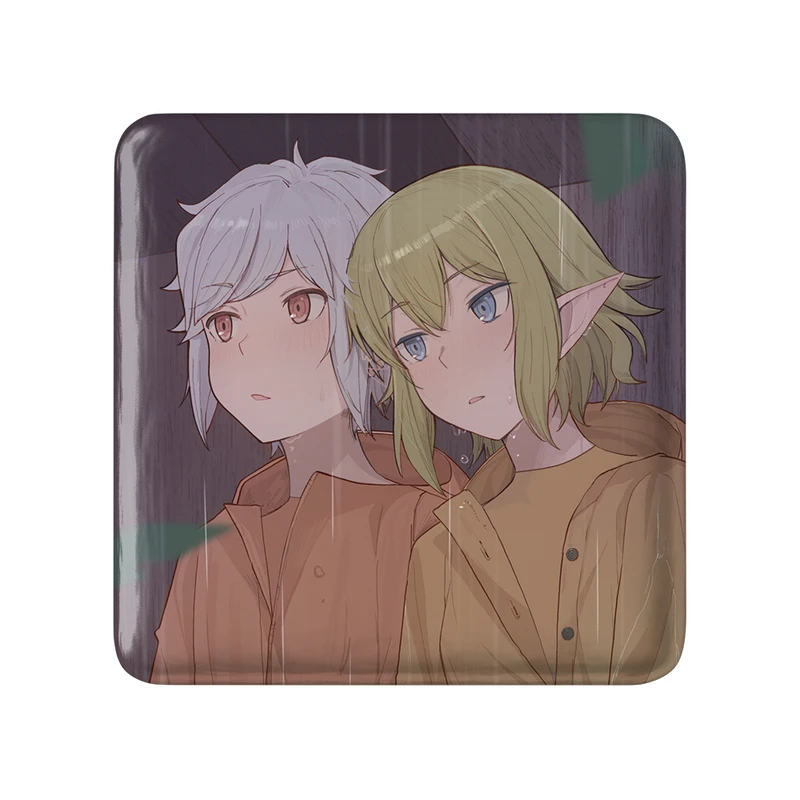 مگنت خندالو طرح بل و ریو انیمه دانماچی مدل مربعی کد 33515