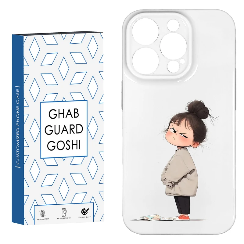 کاور قاب گارد گوشی طرح فانتزی دختر ملوس  کد HARD-017   مناسب برای گوشی موبایل اپل IPHONE 14 PRO MAX