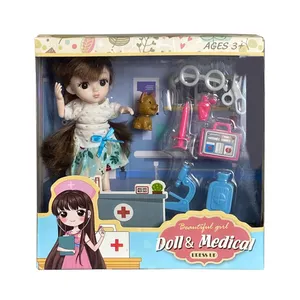 ست اسباب بازی تجهیزات پزشکی مدل دختر پزشک کد BOBO236