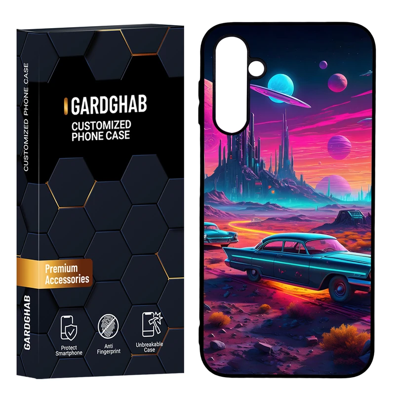 کاور گارد قاب مدل هنری مناسب برای گوشی موبایل سامسونگ Galaxy A24