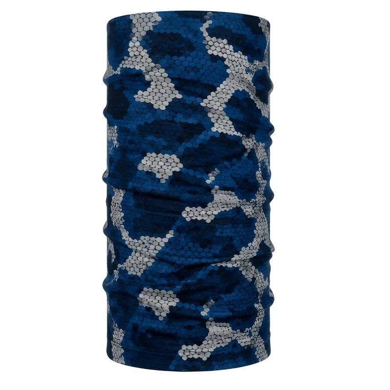دستمال سر و گردن مردانه و زنانه مدل Viper-Navy با جنس میکروفیبر پلی‌استر و قابلیت جذب رطوبت و عرق مناسب آقایان و خانم‌ها