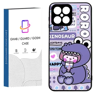 کاور قاب گارد گوشی طرح دخترانه کد 7 - tpu مناسب برای گوشی موبایل آنر X8 4G