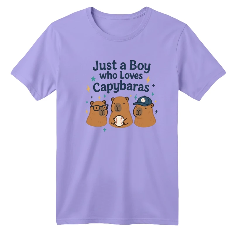 تی‌شرت آستین کوتاه لانگ یقه گرد بچگانه مدل سگ