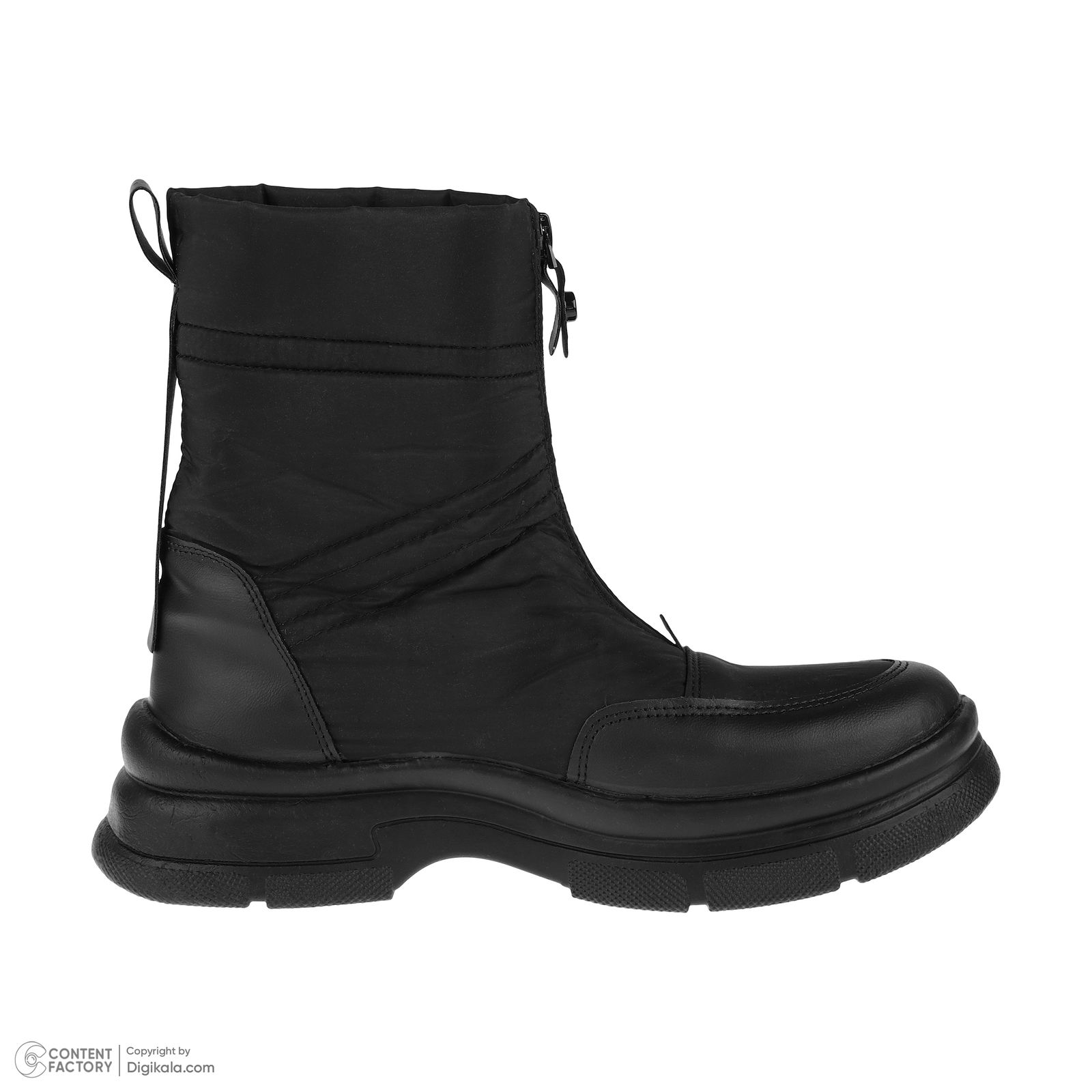 نیم بوت زنانه مدل کاپشنی -  - 6
