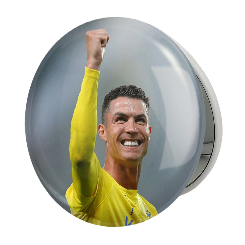 آینه جیبی خندالو طرح کریستیانو رونالدو مدل تاشو کد 36434