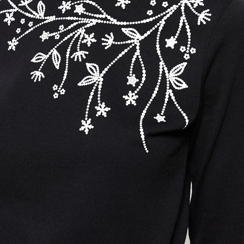 بلوز آستین بلند زنانه ال سی وایکیکی مدل سوپرا پنبه پلاس