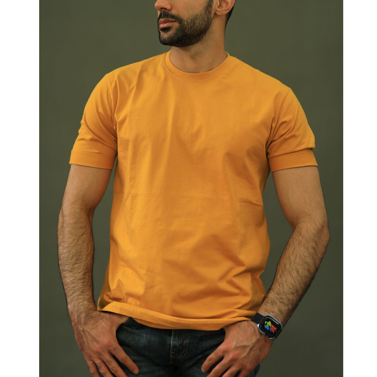 تی شرت آستین کوتاه مردانه آرچر مدل 1012-016 -  - 2