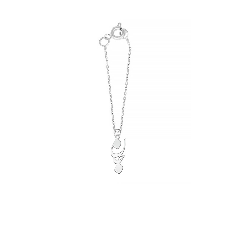 آویز ساعت نقره زنانه ترمه 1 طرح جان کد mas 00498