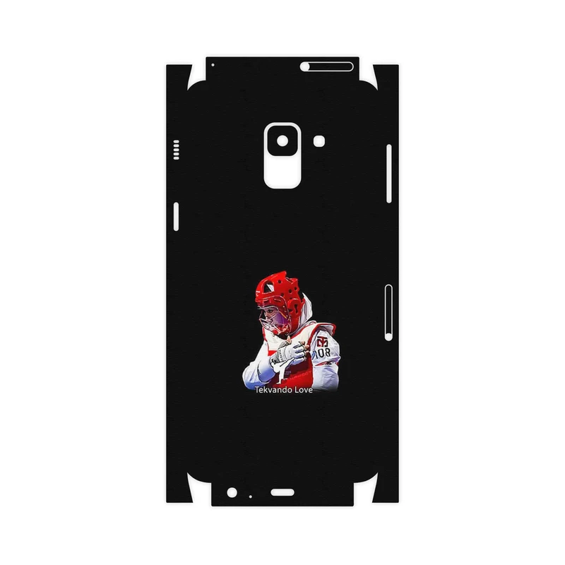 برچسب پوششی ماهوت مدل Tekvando-FullSkin مناسب برای گوشی موبایل سامسونگ Galaxy A8 2018