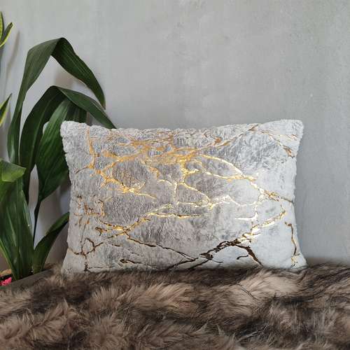 کاور کوسن مدل خز طلاکوب مستطیل101