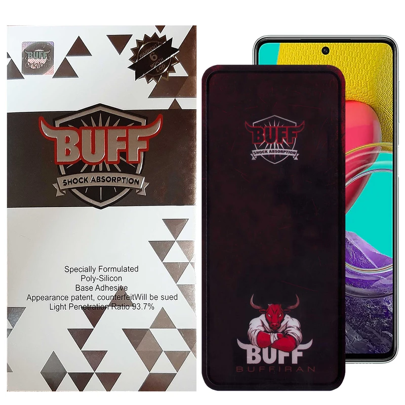 محافظ صفحه نمایش بوف مدل  Muscle-Bull-G مناسب برای گوشی موبایل سامسونگ Galaxy M53 5G/M52/M51/M62/F62/S10 Lite /Note 10 Lite